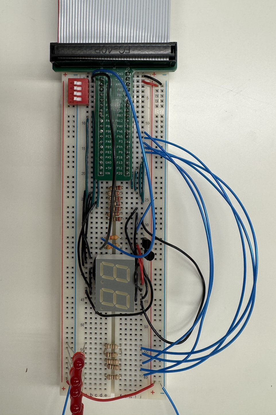 Lab 2 Circuit Breadboard
