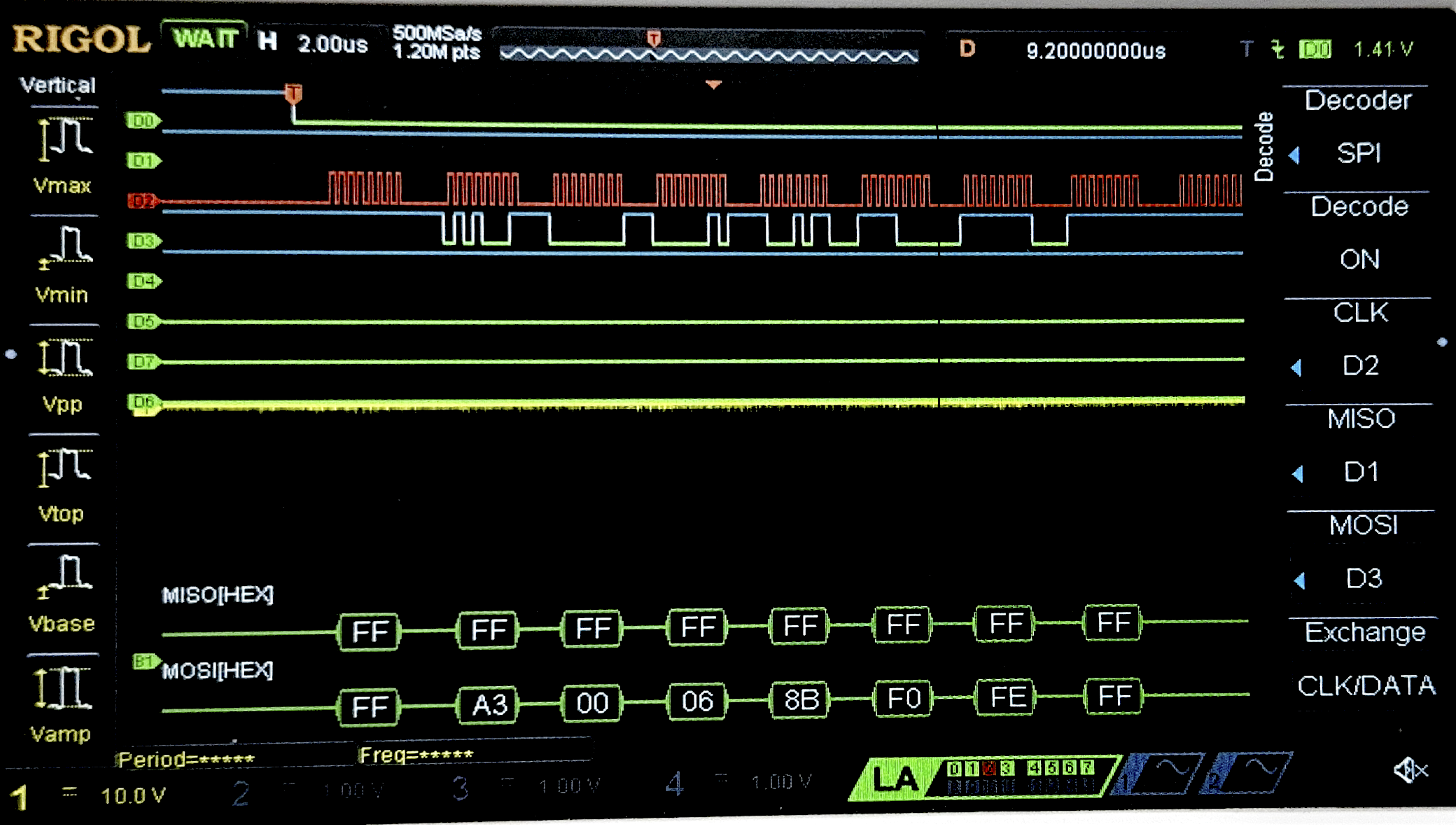 SPI SD Card Trace
